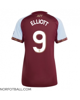 Billige Fotballdrakt Aston Villa Harvey Elliott #9 Replika Hjemmedrakt Dame 2025-26 Kortermet Billige Fotballdrakt Aston Villa Harvey Elliott #9 Replika Hjemmedrakt Dame 2025-26 Kortermet